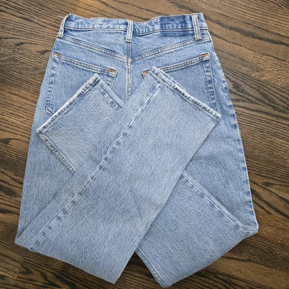 Abercrombie & Fitch 90's Straight Ultra High Rise CURVE LOVE 28/6 - Picture 5 of 5